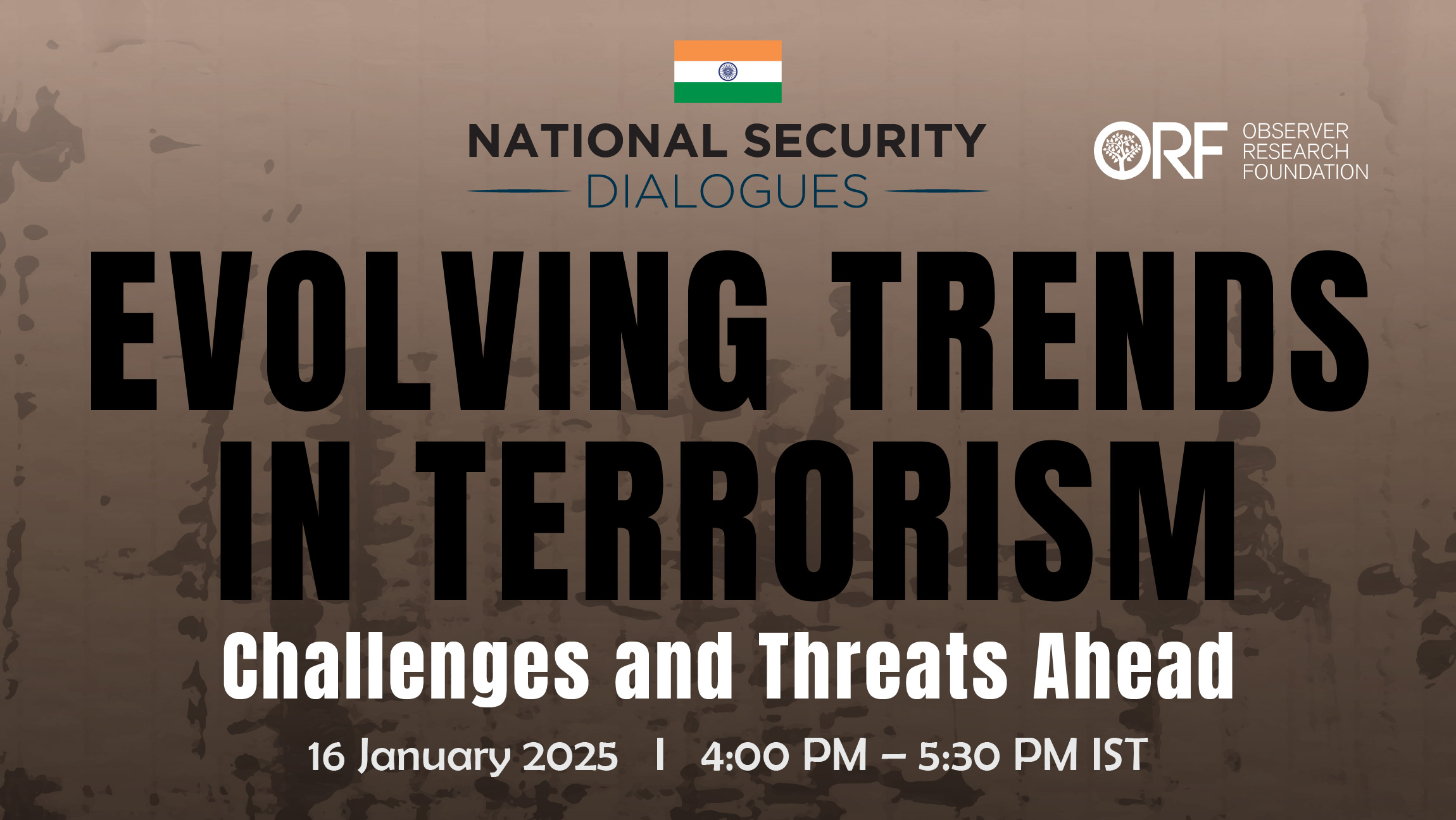 Evolving Trends in Terrorism: Challenges and Threats Ahead